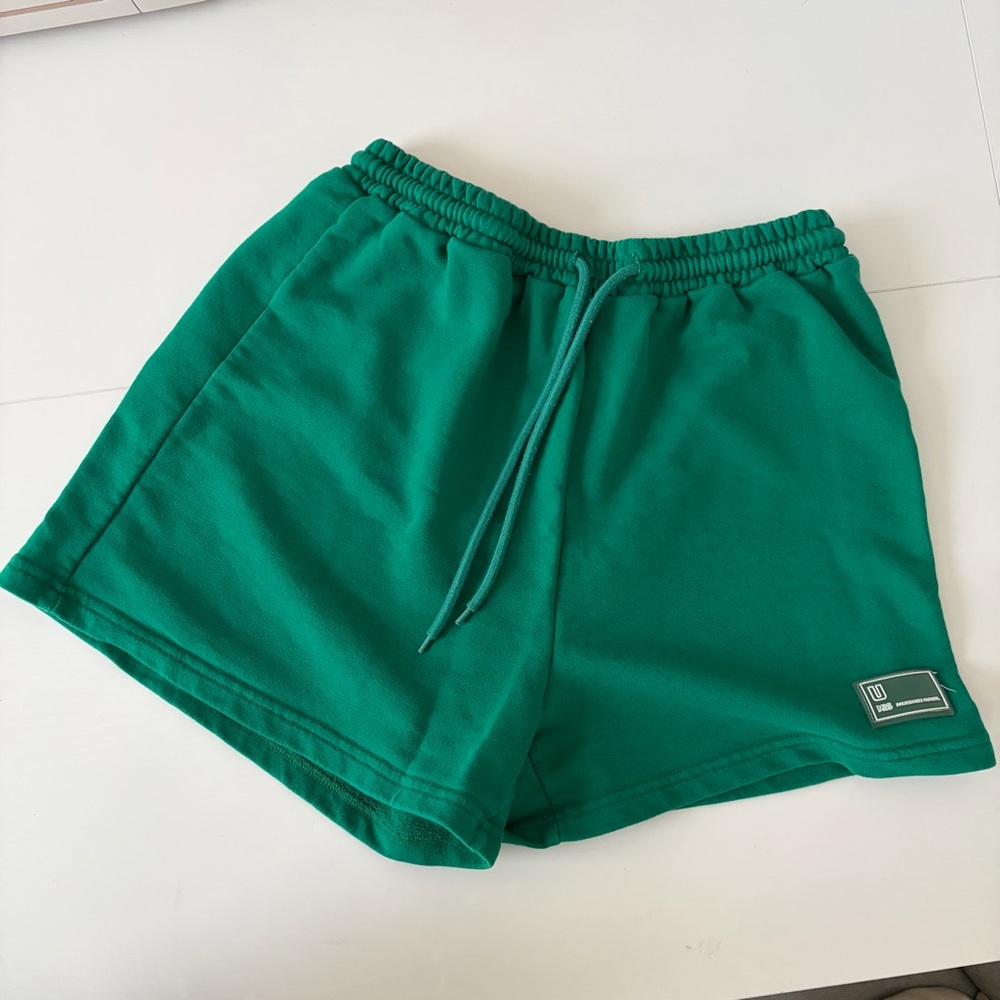 Green Lounge Shorts